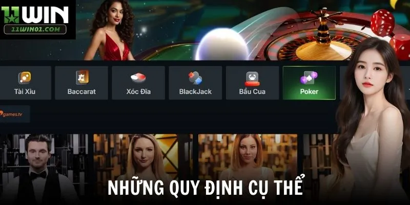 Những quy định cụ thể